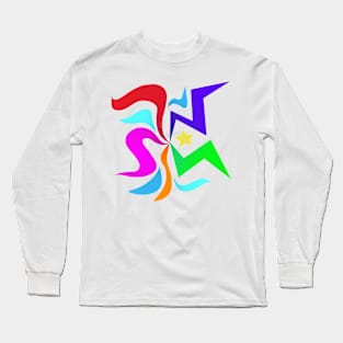 Star Burst Long Sleeve T-Shirt